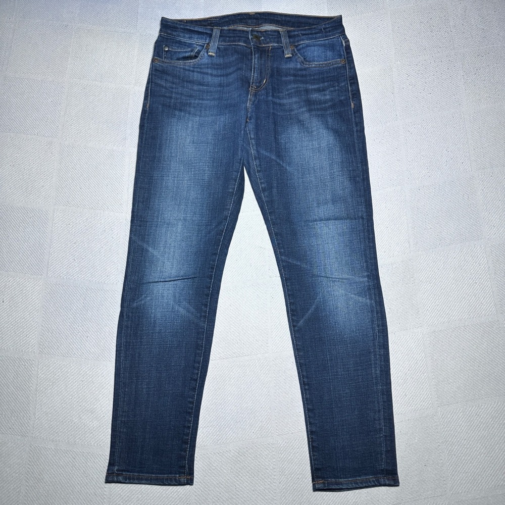 Denim & Supply Ralph Lauren Jeans Womens 27 Crop Skinny Dark Wash Blue